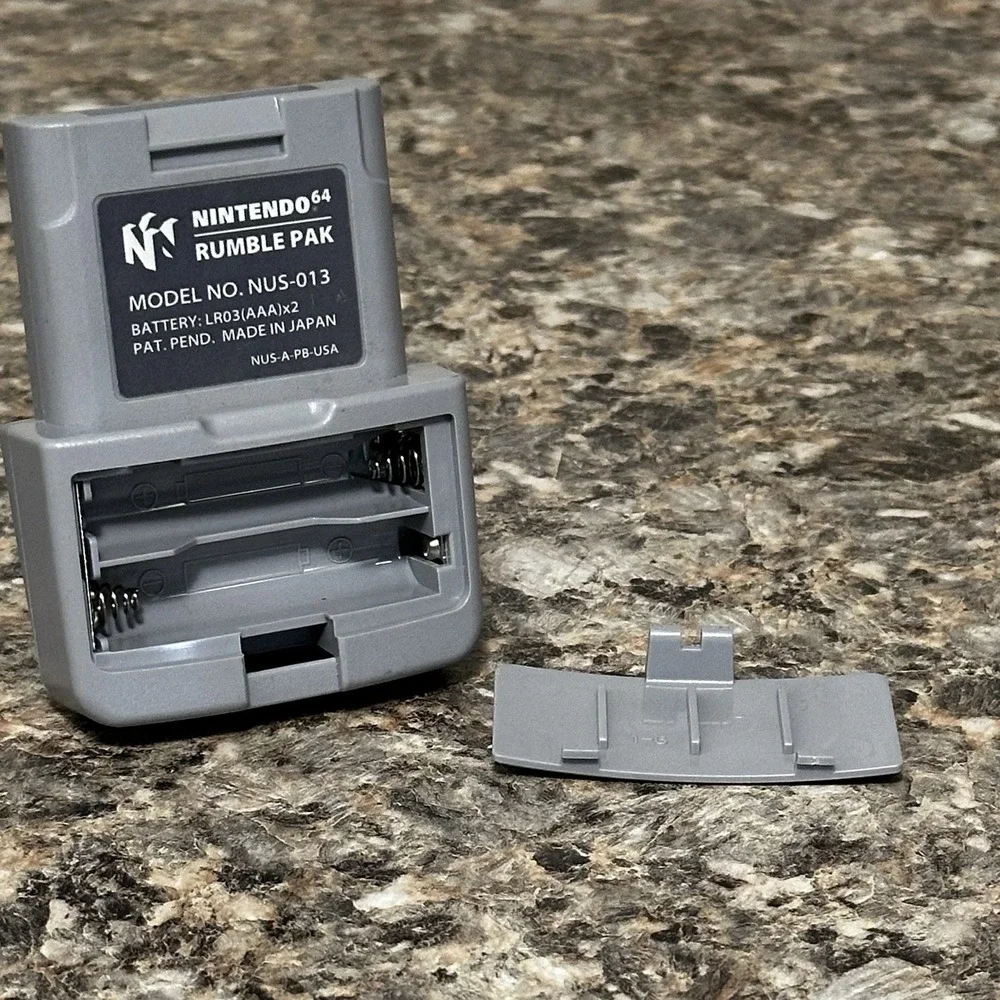 Nintendo N64 Rumble Tremor Pack Controller Pak OEM NUS-013 Tested